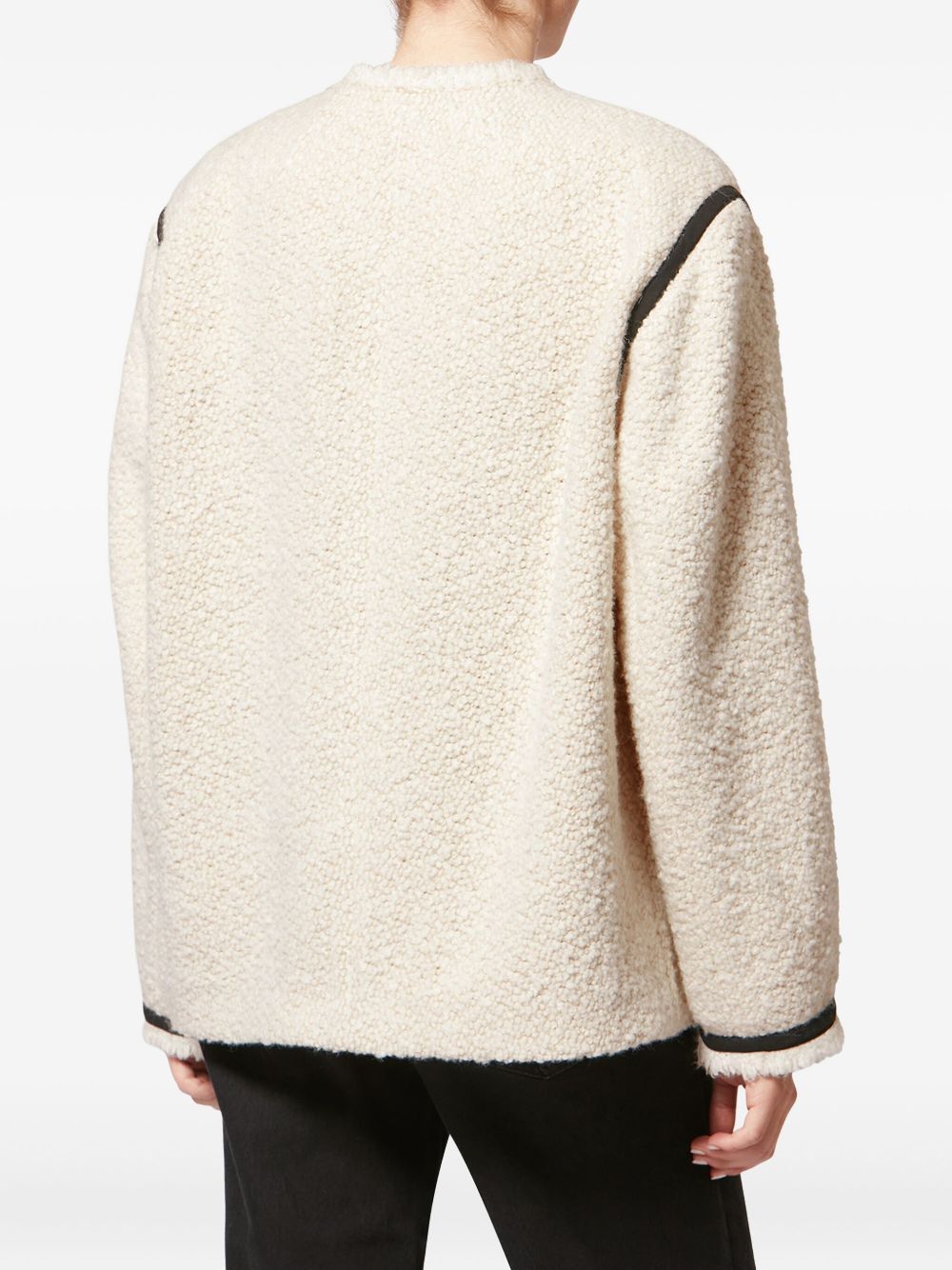 Isabel Marant MAYLIN WOOL BLEND JACKET Size S / US 4 / IT 40 - 4 Thumbnail