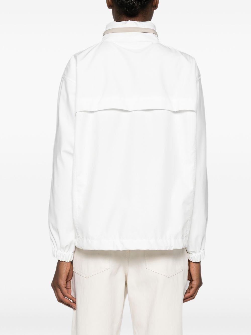 Brunello Cucinelli ZIPPED BLOUSON JACKET Size S / US 4 / IT 40 - 4 Thumbnail