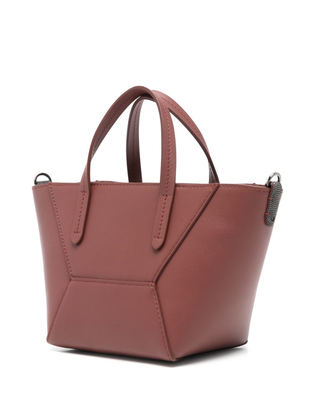Brunello Cucinelli LEATHER TOTE BAG Size ONE SIZE - 5 Thumbnail