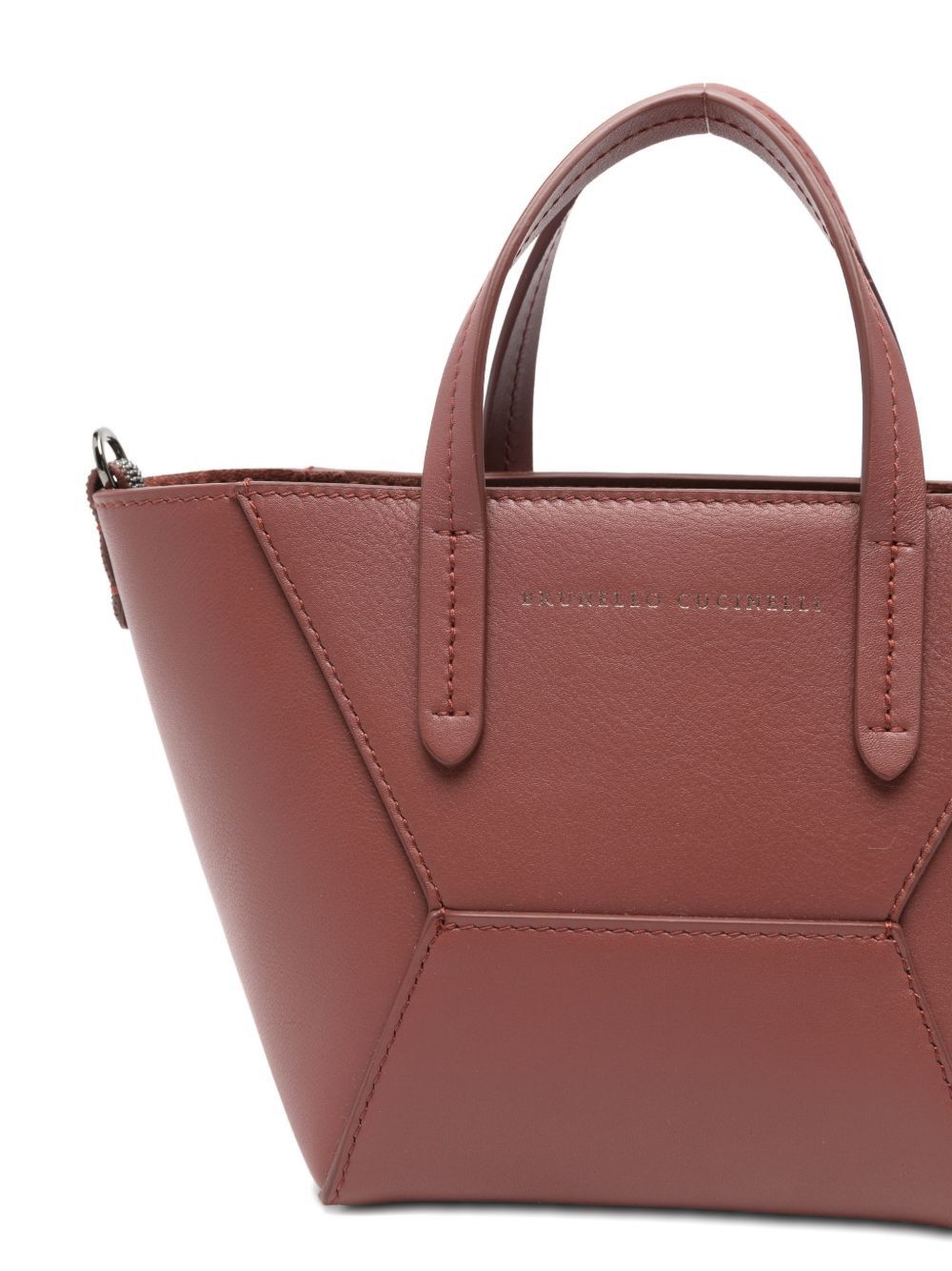 Brunello Cucinelli LEATHER TOTE BAG Size ONE SIZE - 2 Thumbnail