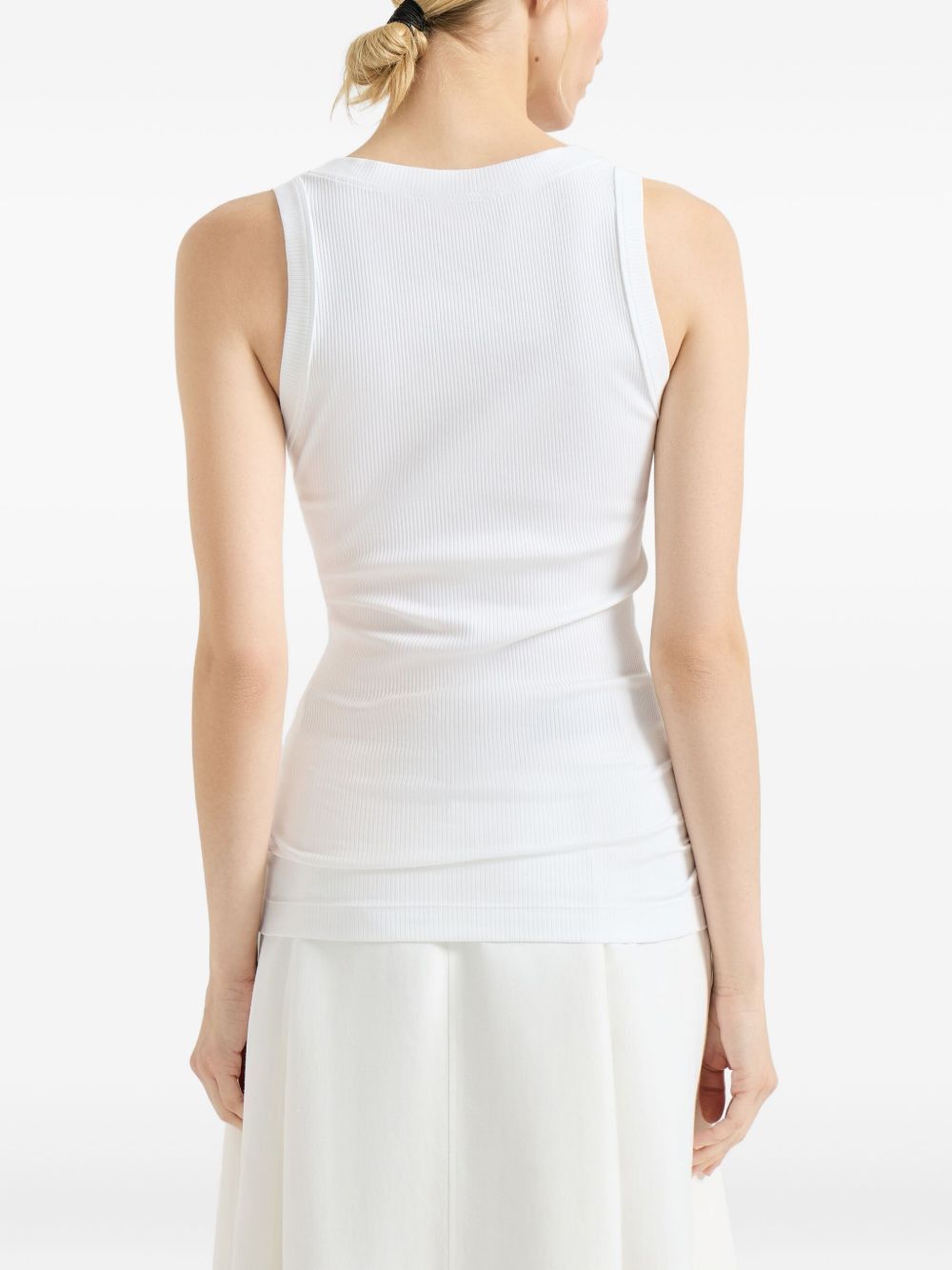 Brunello Cucinelli COTTON TANK TOP Size M / US 6-8 / IT 42-44 - 2 Thumbnail