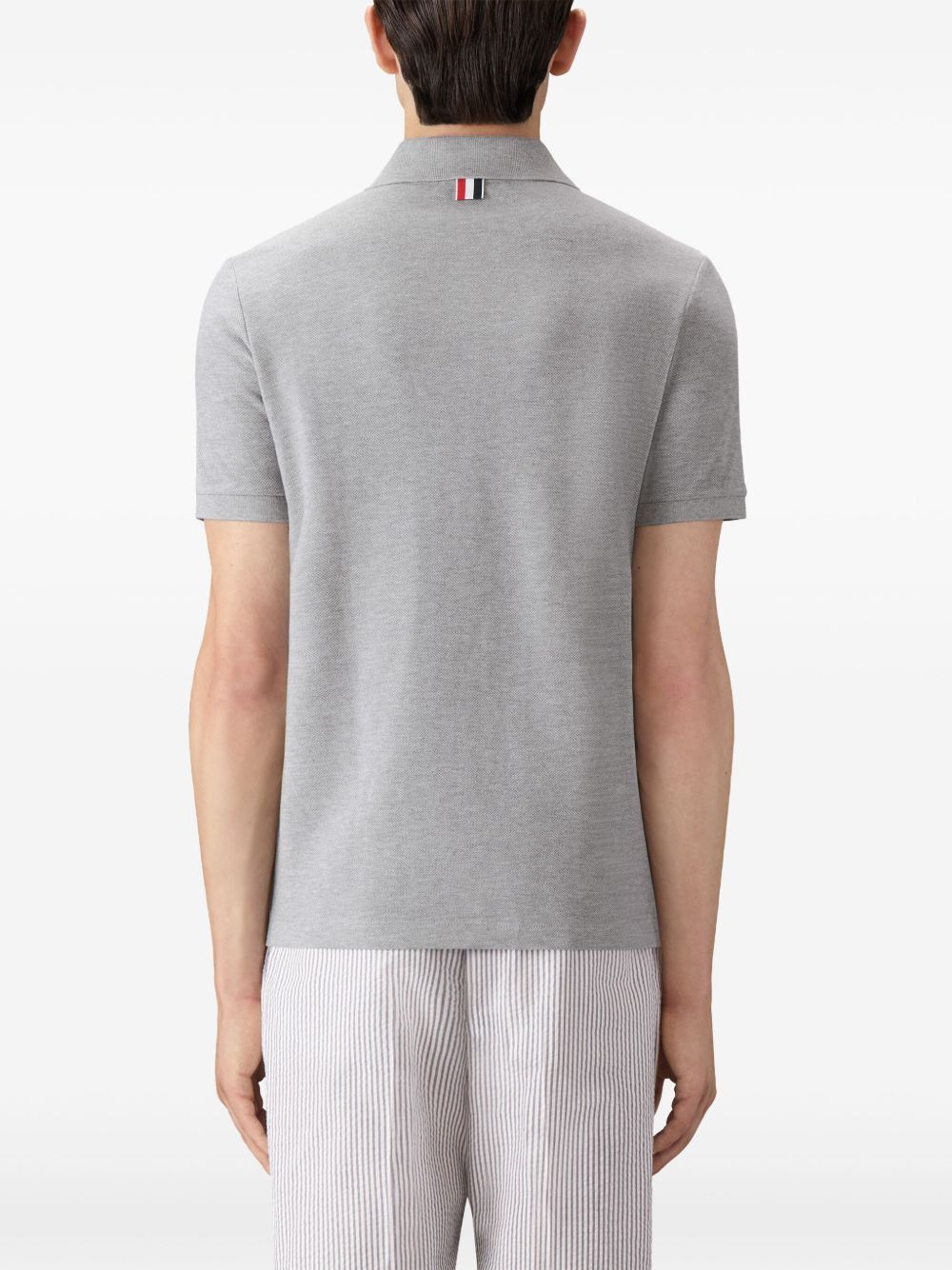 Thom Browne COTTON POLO SHIRT Size US L / EU 52-54 / 3 - 3 Thumbnail