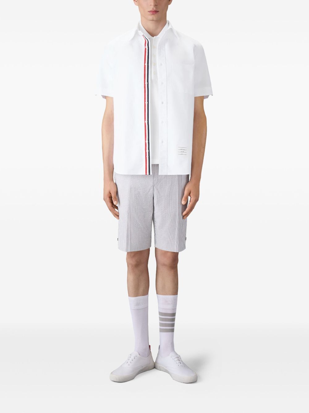 Thom Browne COTTON POLO SHIRT Size US XL / EU 56 / 4 - 5 Thumbnail