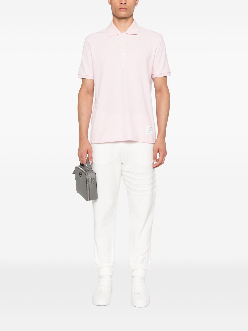 Thom Browne COTTON POLO SHIRT Size US L / EU 52-54 / 3 - 3 Thumbnail