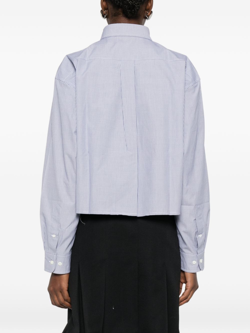 Miu Miu COTTON SHIRT Size S / US 4 / IT 40 - 2 Thumbnail