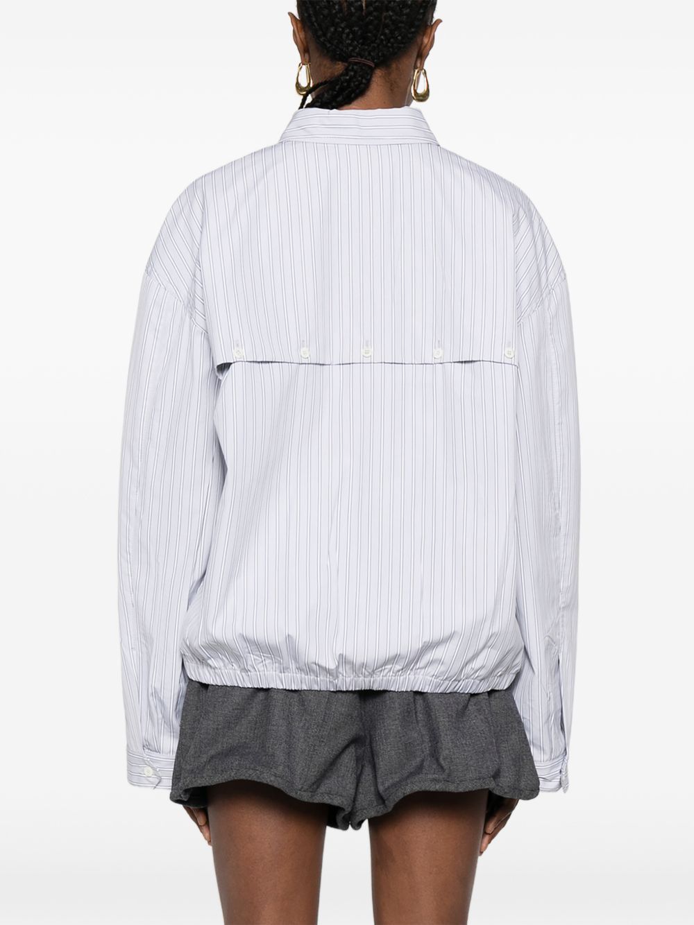 Miu Miu COTTON BLOUSON JACKET Size XS / US 0-2 / IT 36-38 - 4 Thumbnail