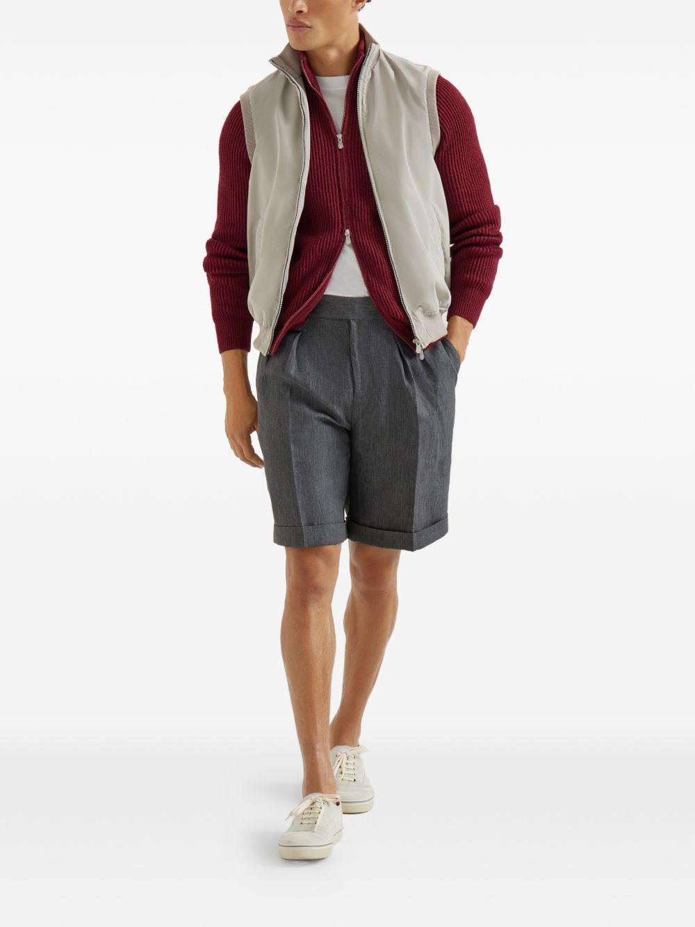 Brunello Cucinelli DOWN VEST Size US XXL / EU 58 / 5 - 3 Thumbnail