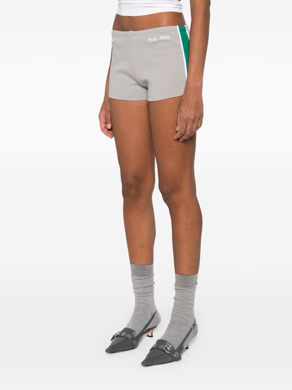 Miu Miu NYLON SHORTS Size 27" / US 4 / IT 40 - 5 Thumbnail
