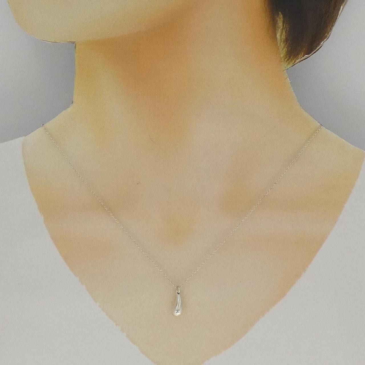 Tiffany & Co. Tiffany & Co. Tiffany Teardrop 925 Silver Necklace Metal Necklace DUTY FREE for USA Size ONE SIZE - 6 Thumbnail