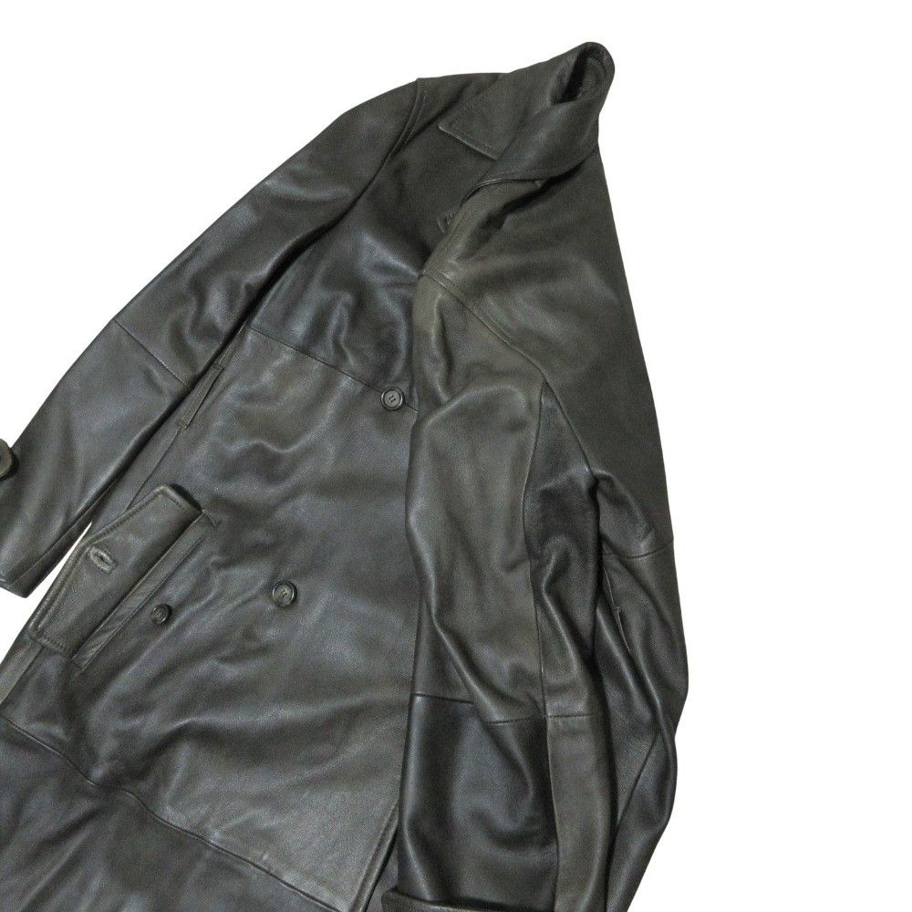 Max Mara MaxMara Max Mara Weekend Line Leather Trench Coat Leather Outerwear DUTY FREE for USA Size ONE SIZE - 5 Thumbnail