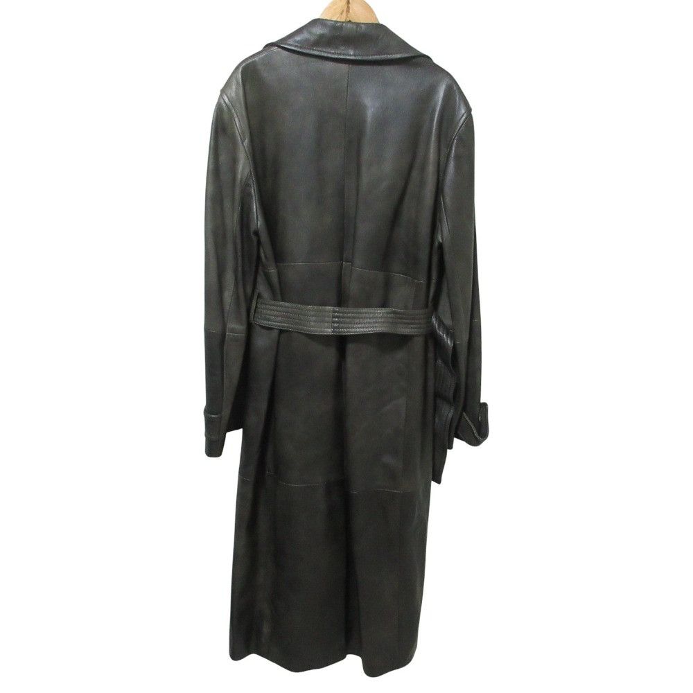Max Mara MaxMara Max Mara Weekend Line Leather Trench Coat Leather Outerwear DUTY FREE for USA Size ONE SIZE - 2 Thumbnail