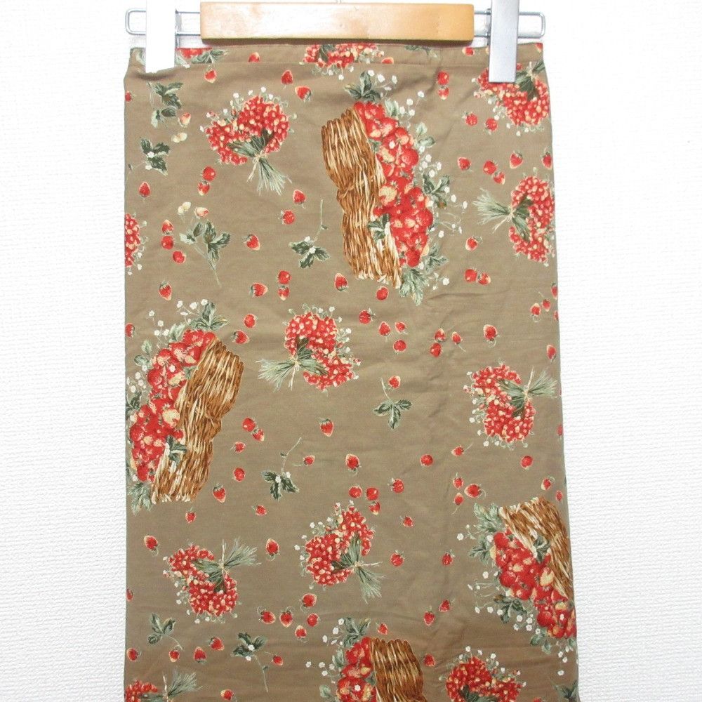 Other Other WONDERFUL WORLD Fruit Pattern Long Wrap Skirt Others Skirts DUTY FREE for USA Size ONE SIZE - 6 Thumbnail