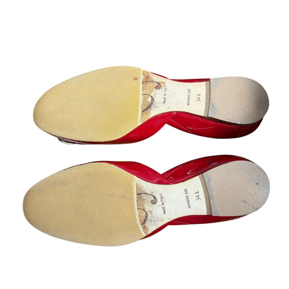 Roger Vivier Roger Vivier Roger Vivier Patent Leather Flat Pumps Enamel Shoes DUTY FREE for USA Size ONE SIZE - 7 Thumbnail