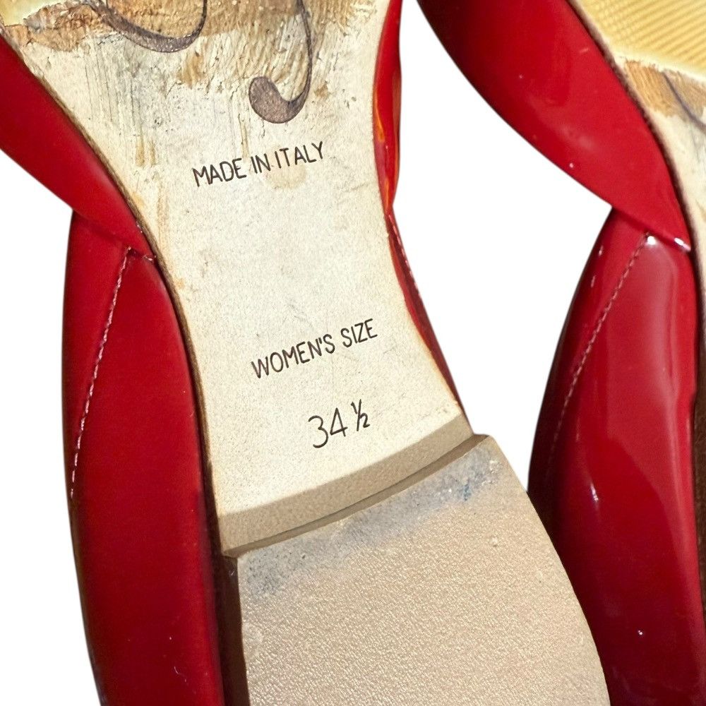 Roger Vivier Roger Vivier Roger Vivier Patent Leather Flat Pumps Enamel Shoes DUTY FREE for USA Size ONE SIZE - 11 Thumbnail