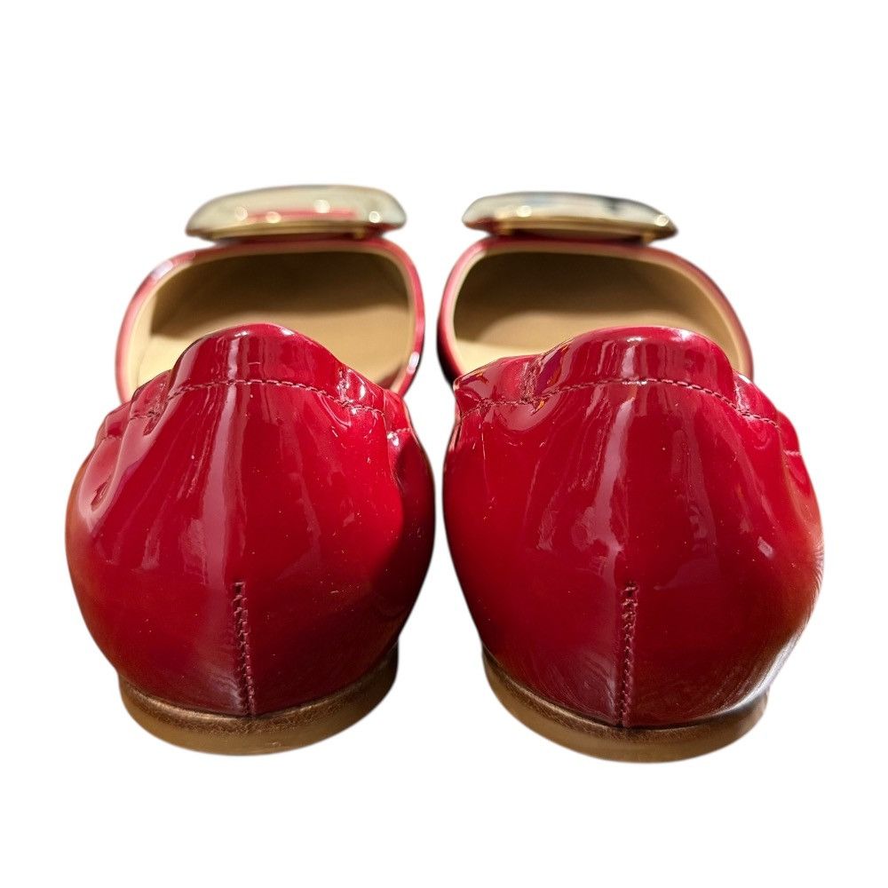 Roger Vivier Roger Vivier Roger Vivier Patent Leather Flat Pumps Enamel Shoes DUTY FREE for USA Size ONE SIZE - 6 Thumbnail