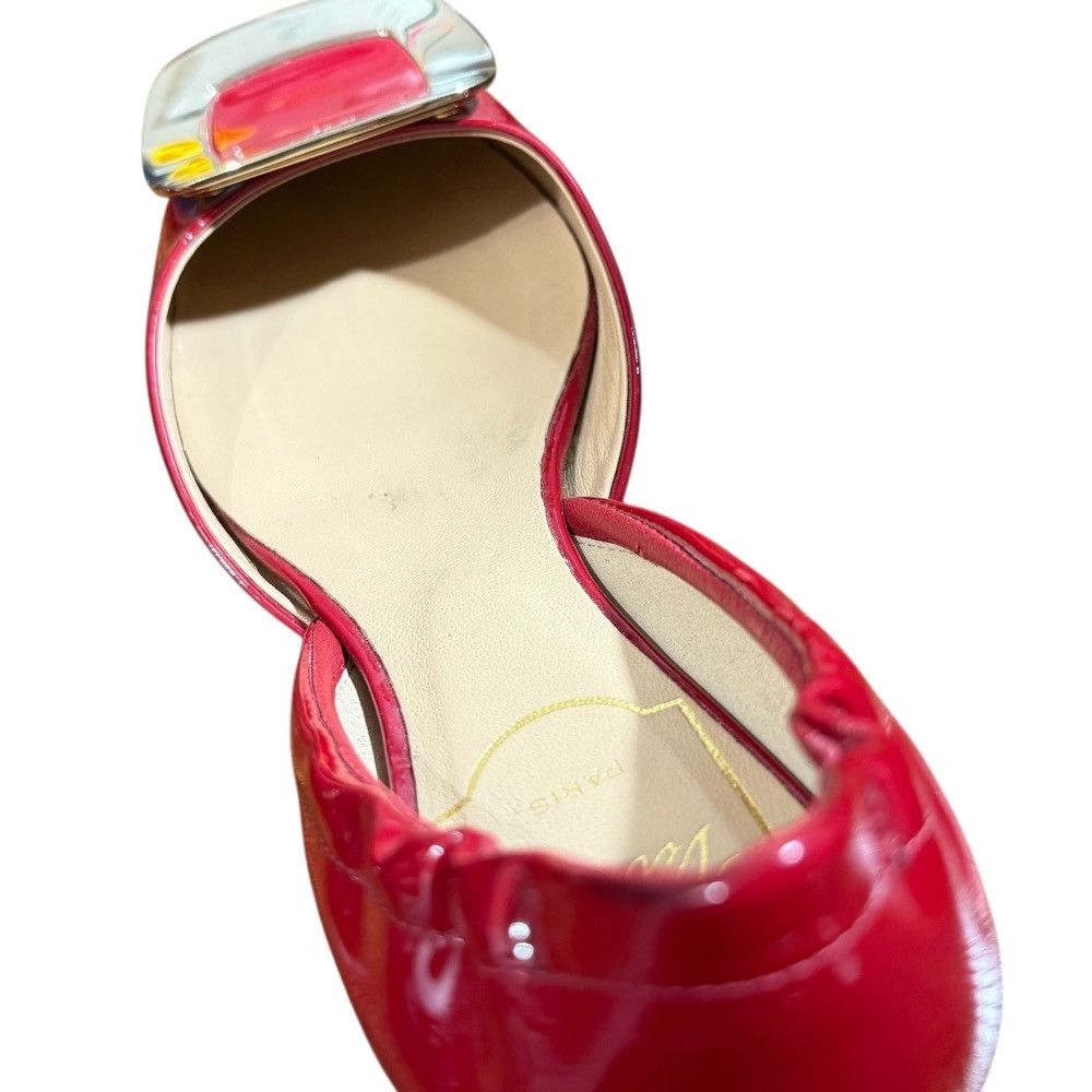Roger Vivier Roger Vivier Roger Vivier Patent Leather Flat Pumps Enamel Shoes DUTY FREE for USA Size ONE SIZE - 10 Thumbnail