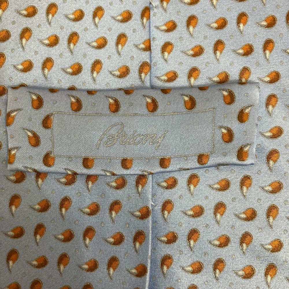 Other Other Brioni Micro Pattern Silk Tie Others Necktie DUTY FREE for USA Size ONE SIZE - 4 Thumbnail