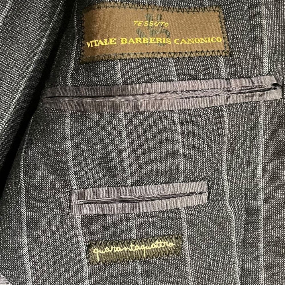 Other Other PAOLONI Pinstripe Wool Suit Set Others Suits DUTY FREE for USA Size ONE SIZE - 12 Thumbnail