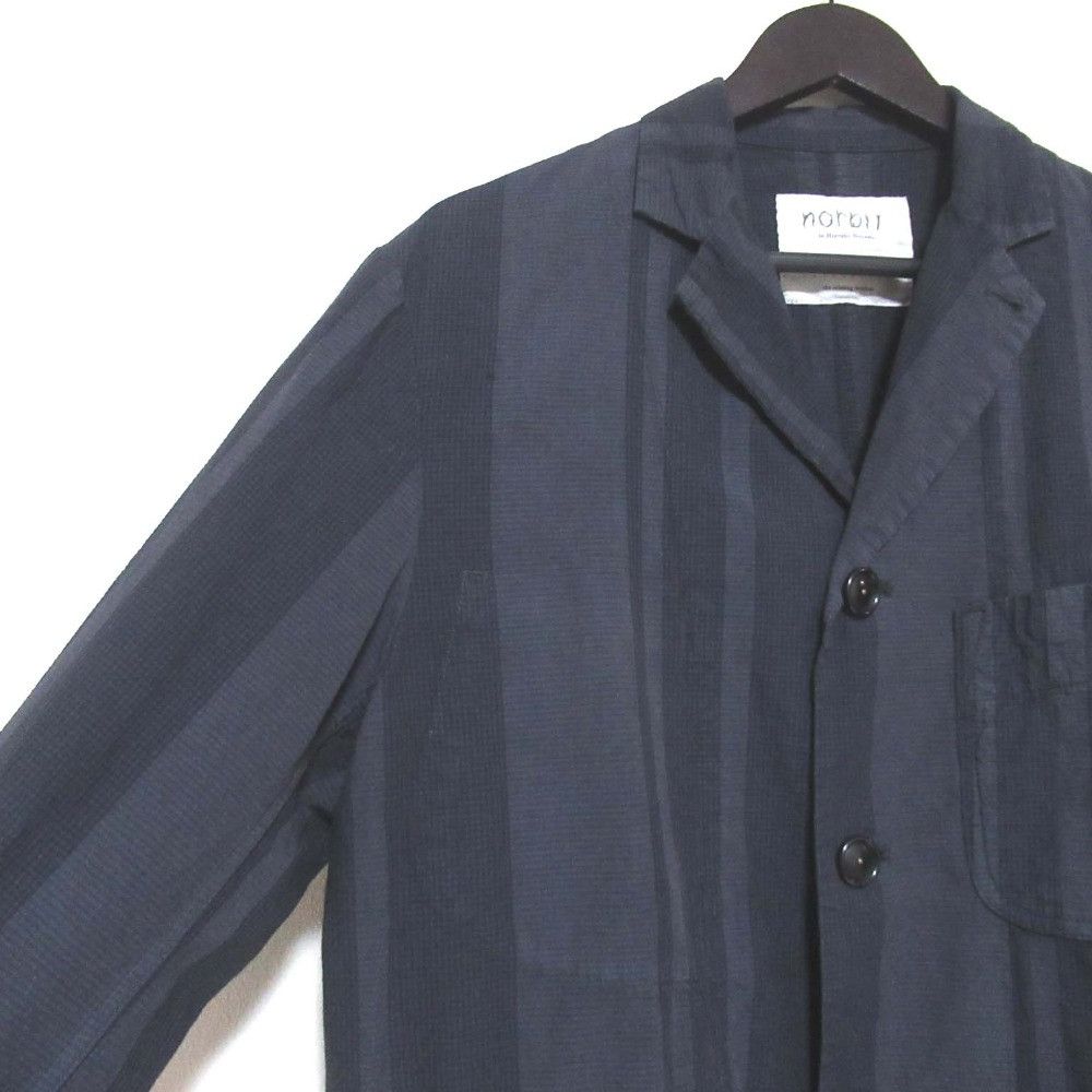 Other Other norbit Stripe Wool Tailored Jacket Others Outerwear DUTY FREE for USA Size ONE SIZE - 3 Thumbnail