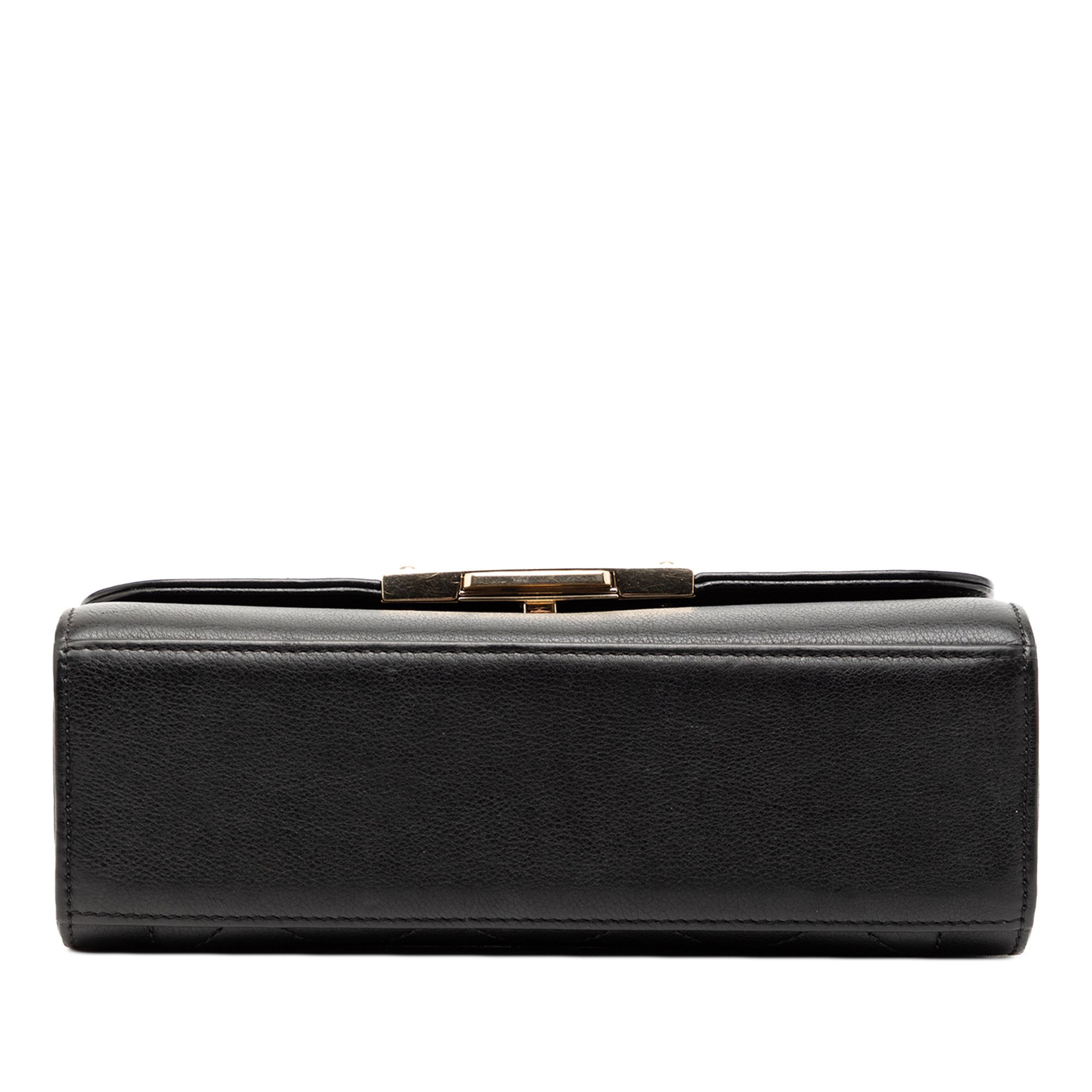Chanel Chanel Small Quilted Grained Calfskin Label Click Flap Size ONE SIZE - 3 Thumbnail