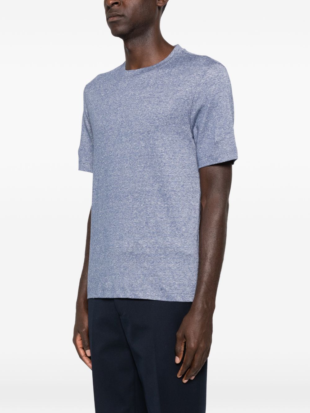 Brunello Cucinelli LINEN BLEND T-SHIRT Size US XXL / EU 58 / 5 - 3 Thumbnail