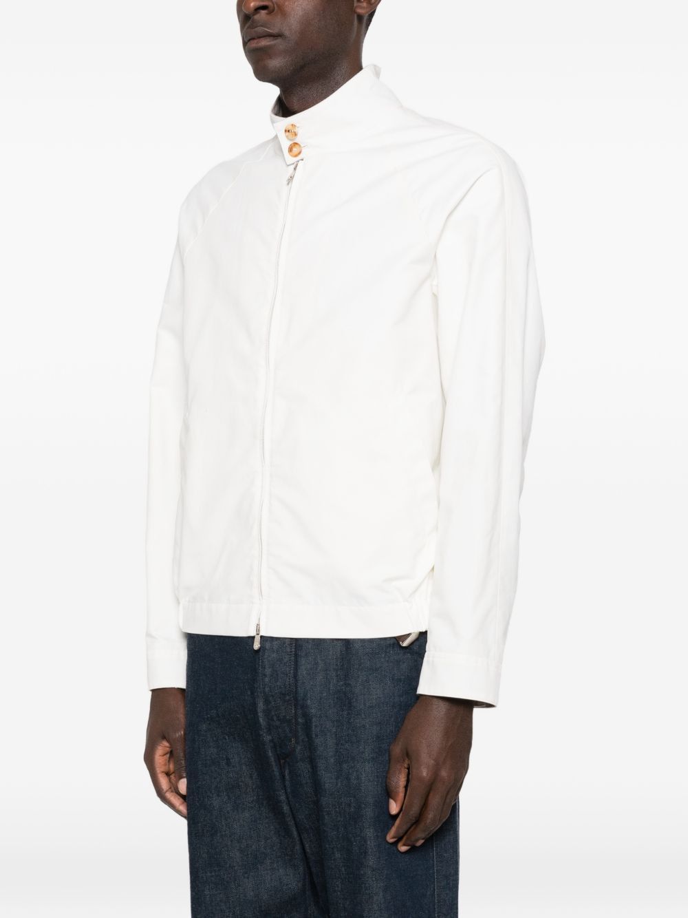 Brunello Cucinelli COTTON BLEND BLOUSON JACKET Size US XXL / EU 58 / 5 - 2 Thumbnail