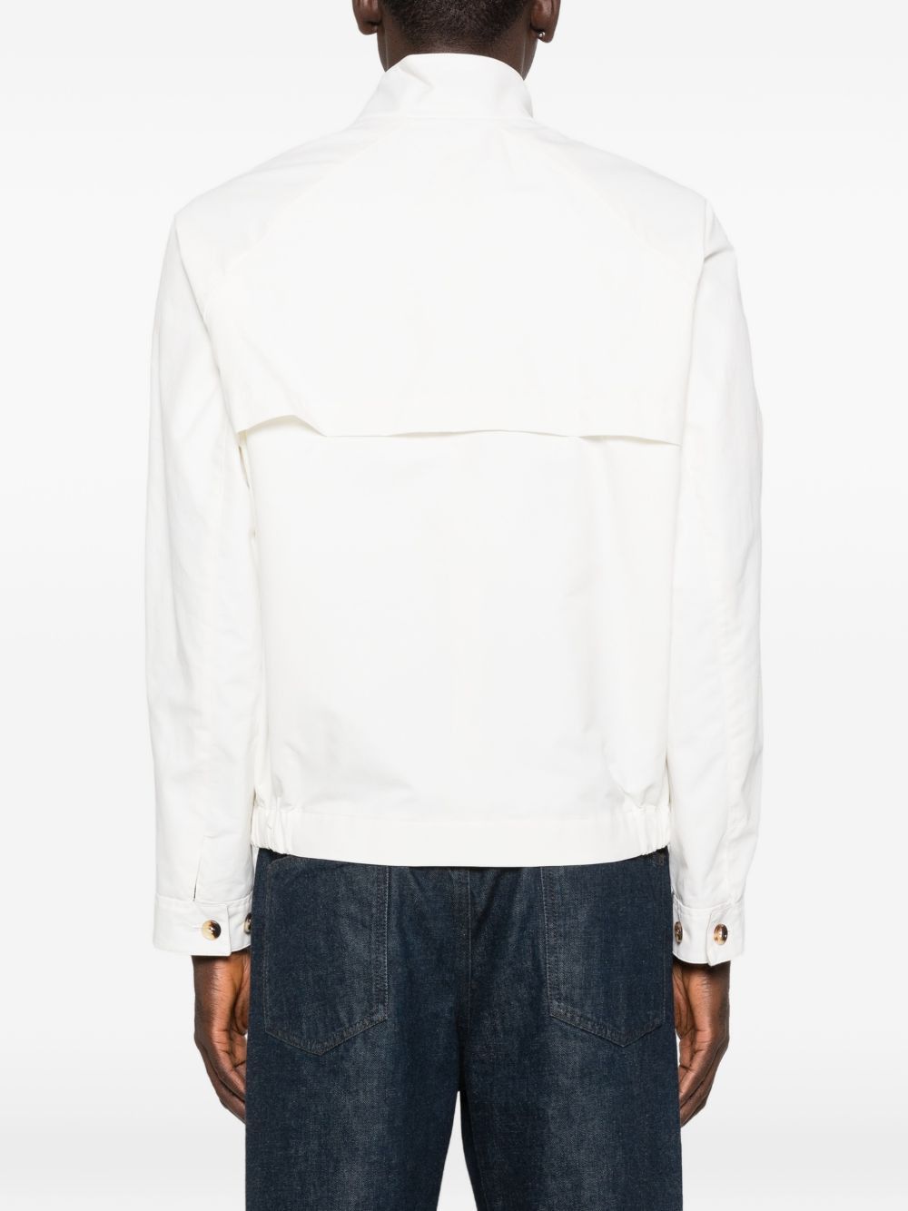 Brunello Cucinelli COTTON BLEND BLOUSON JACKET Size US XXL / EU 58 / 5 - 4 Thumbnail