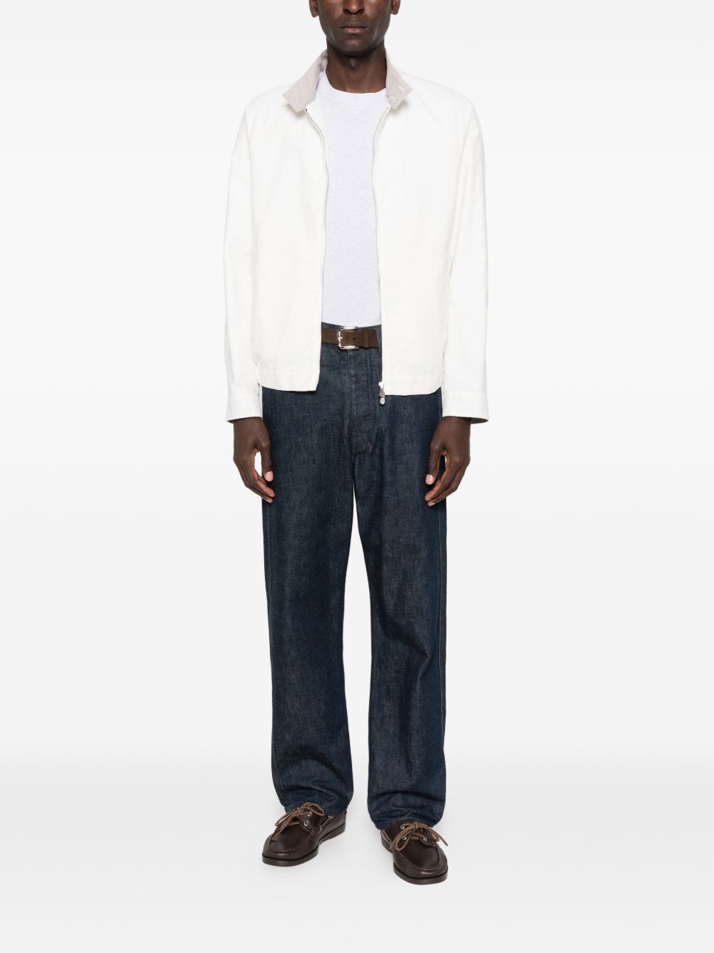 Brunello Cucinelli COTTON BLEND BLOUSON JACKET Size US XXL / EU 58 / 5 - 5 Thumbnail