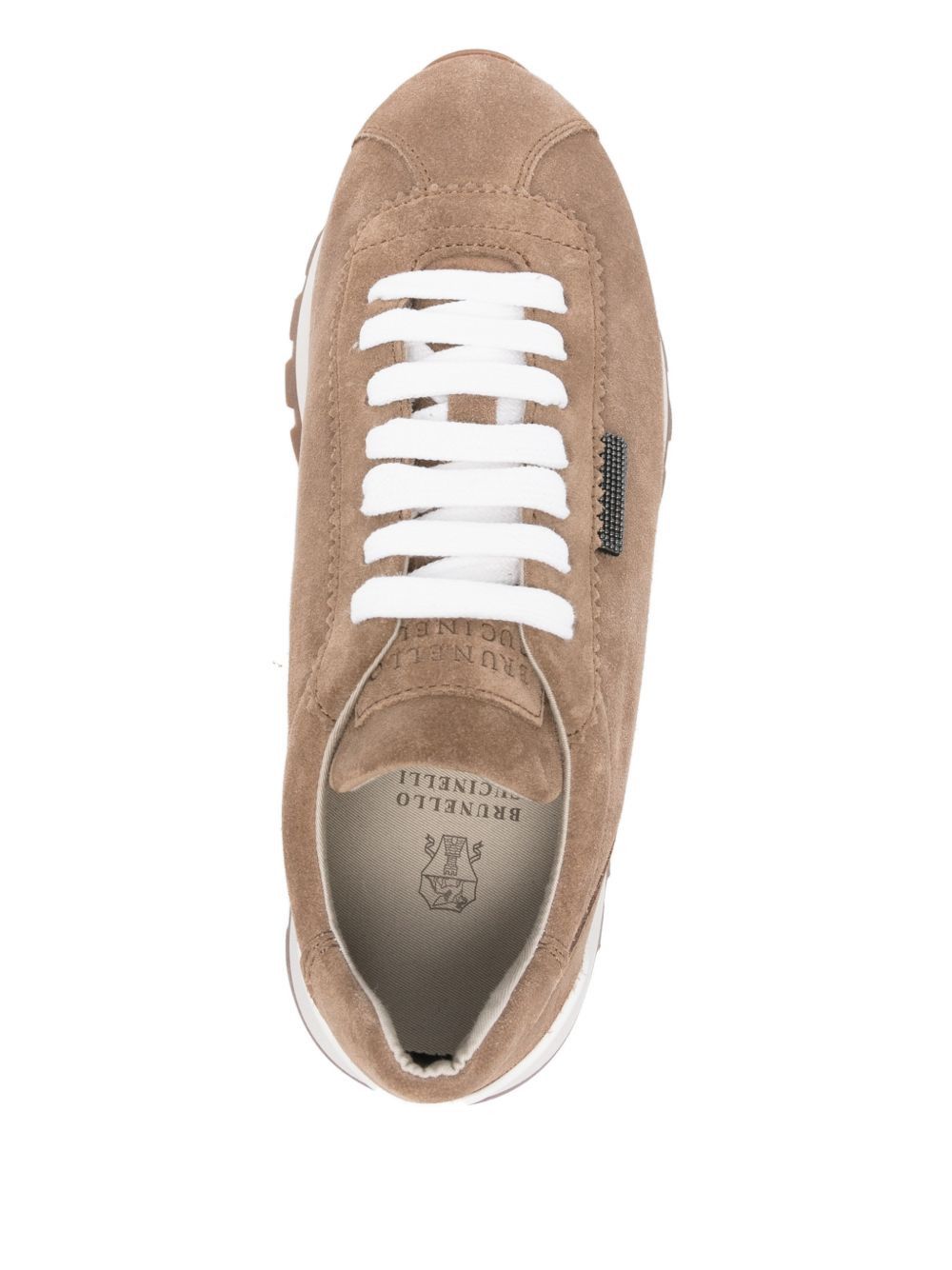 Brunello Cucinelli LEATHER SNEAKERS Size US 9 / IT 39 - 2 Thumbnail