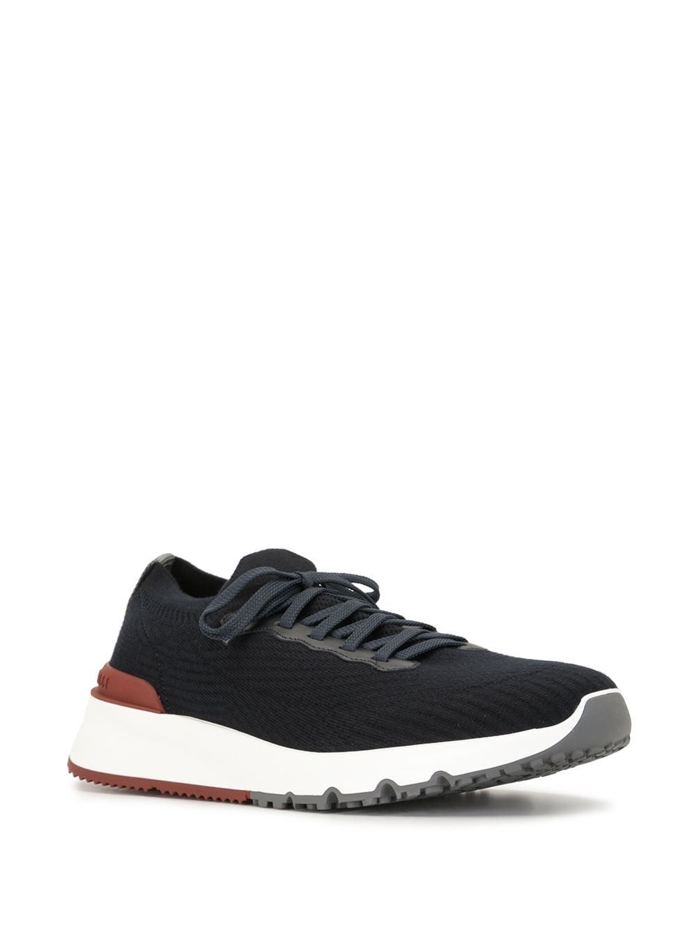 Brunello Cucinelli KNITTED SNEAKERS Size US 7 / EU 40 - 3 Thumbnail