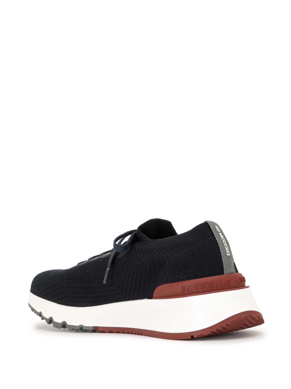 Brunello Cucinelli KNITTED SNEAKERS Size US 7 / EU 40 - 2 Thumbnail