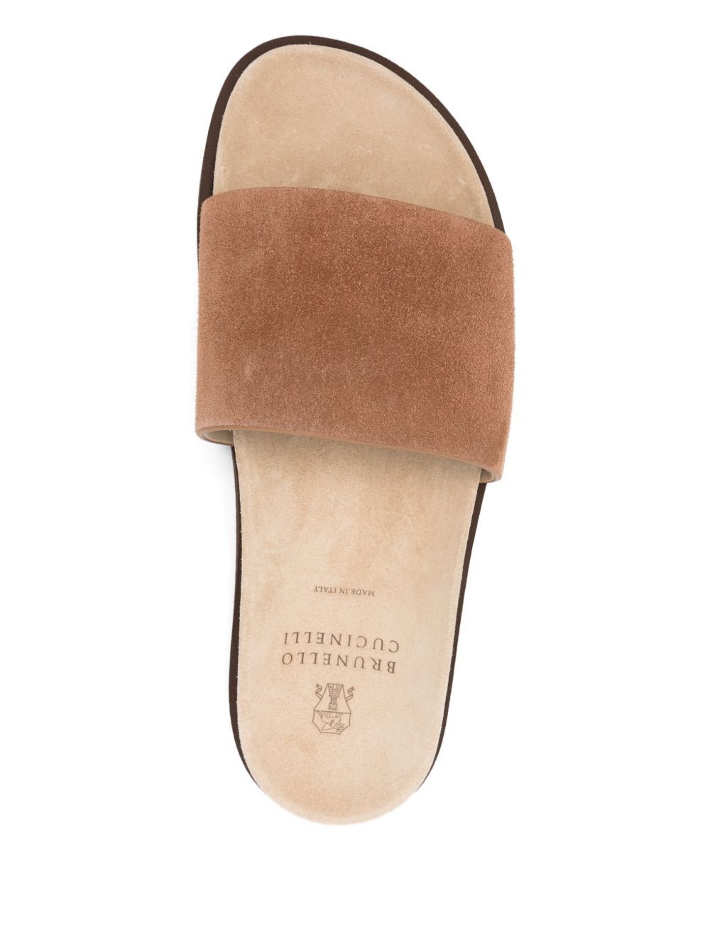 Brunello Cucinelli LEATHER SLIPPERS Size US 10 / EU 43 - 4 Thumbnail