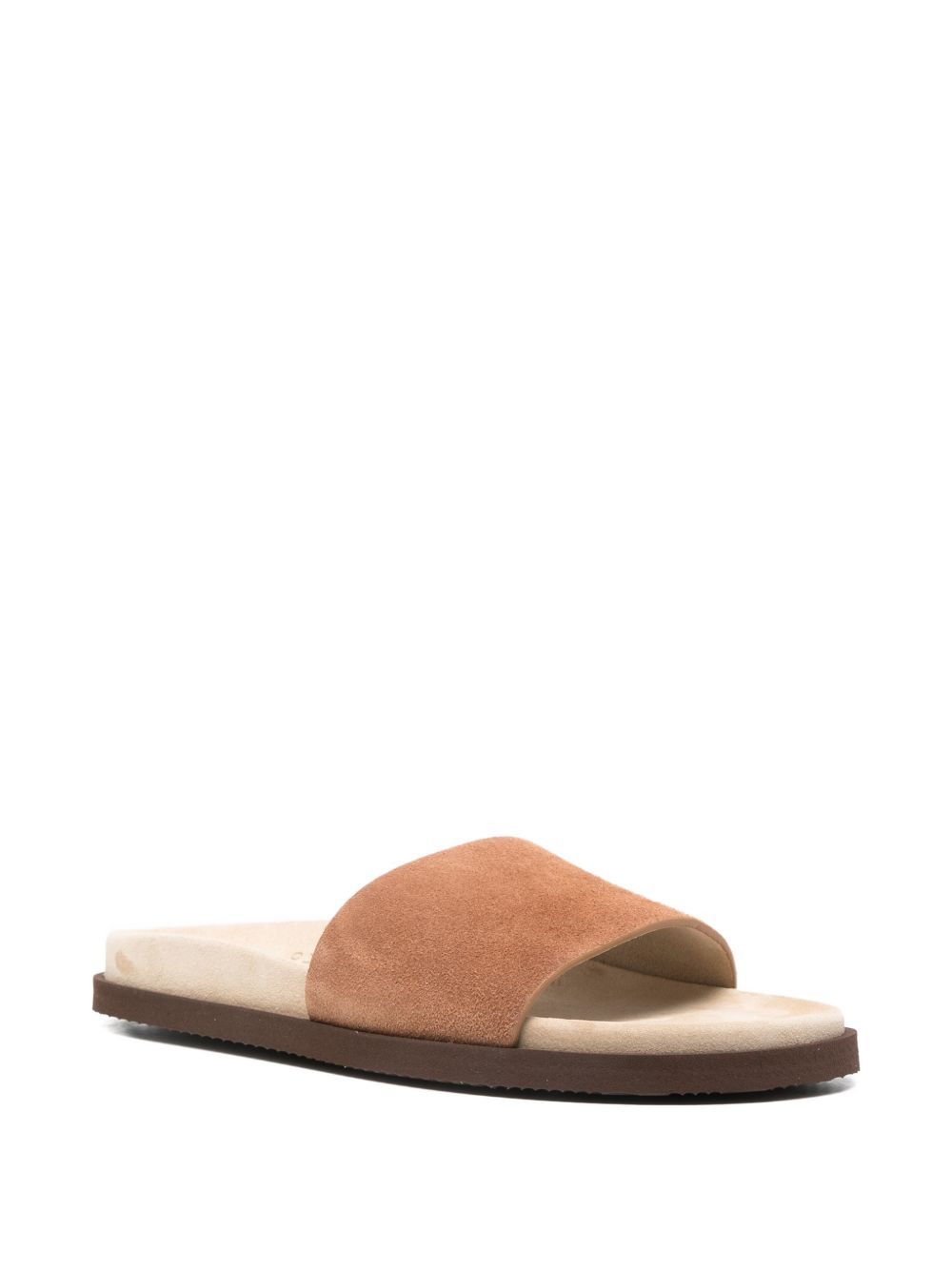 Brunello Cucinelli LEATHER SLIPPERS Size US 11 / EU 44 - 3 Thumbnail