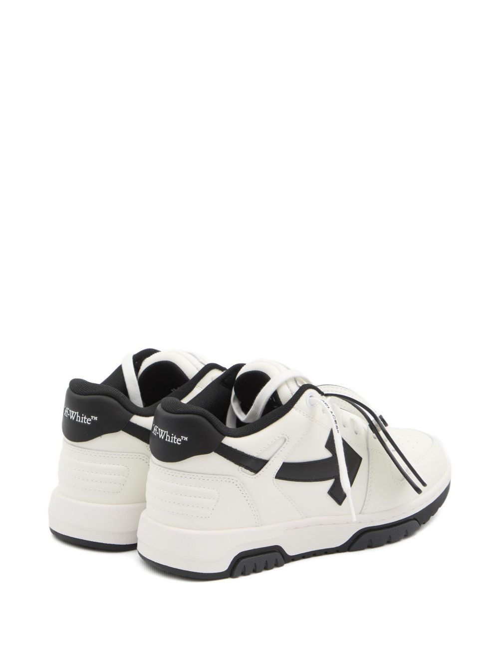Off-White OUT OF OFFICE LEATHER SNEAKERS Size US 11 / EU 44 - 3 Thumbnail