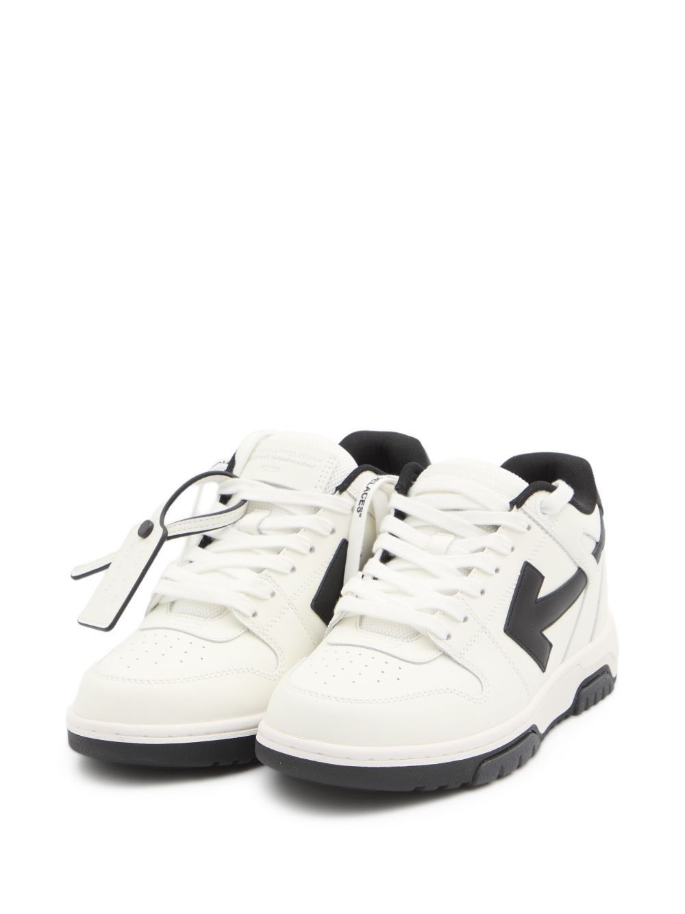 Off-White OUT OF OFFICE LEATHER SNEAKERS Size US 11 / EU 44 - 5 Thumbnail