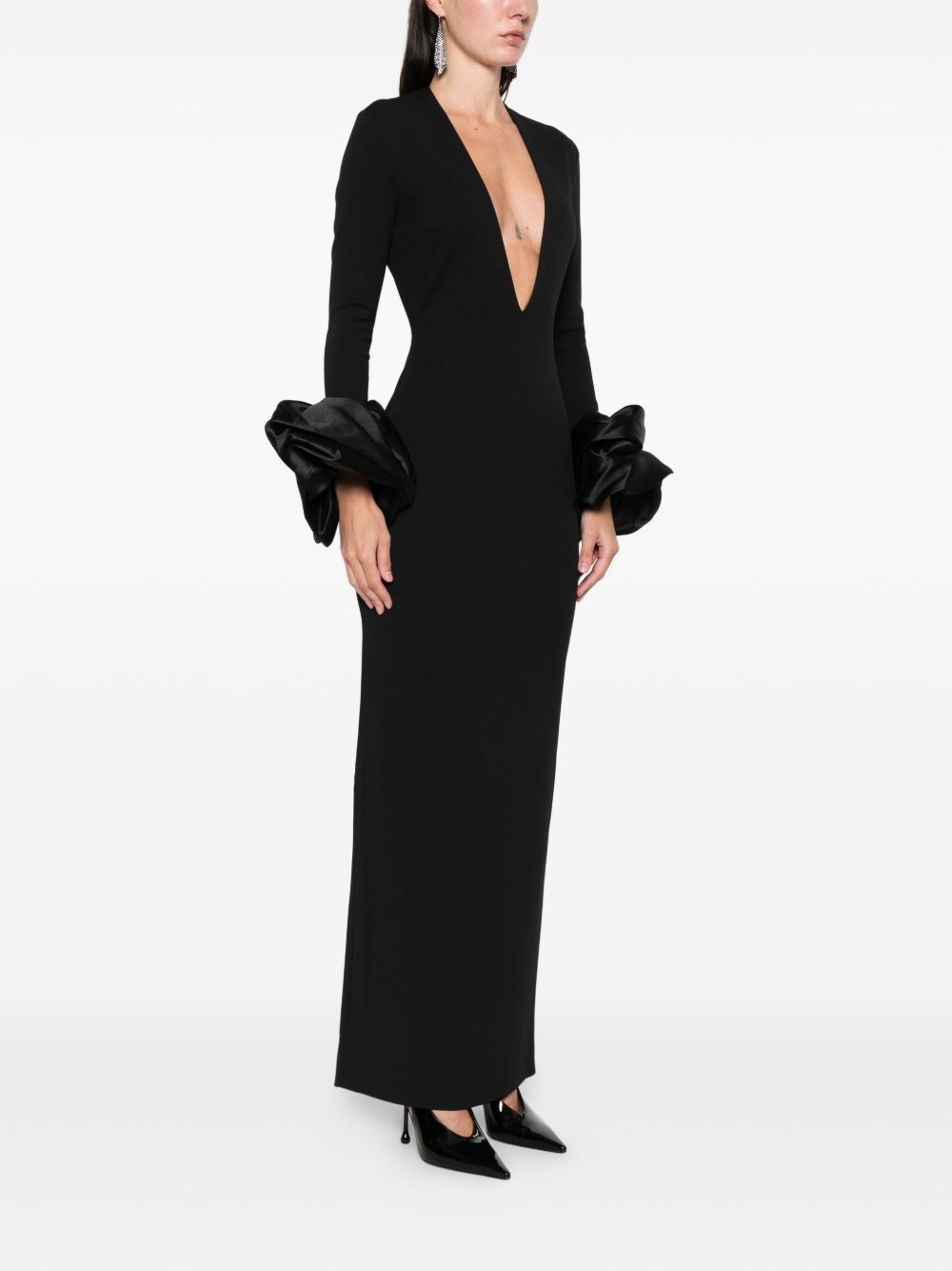 Solace London VALERIE MAXI DRESS Size L / US 10 / IT 46 - 2 Thumbnail