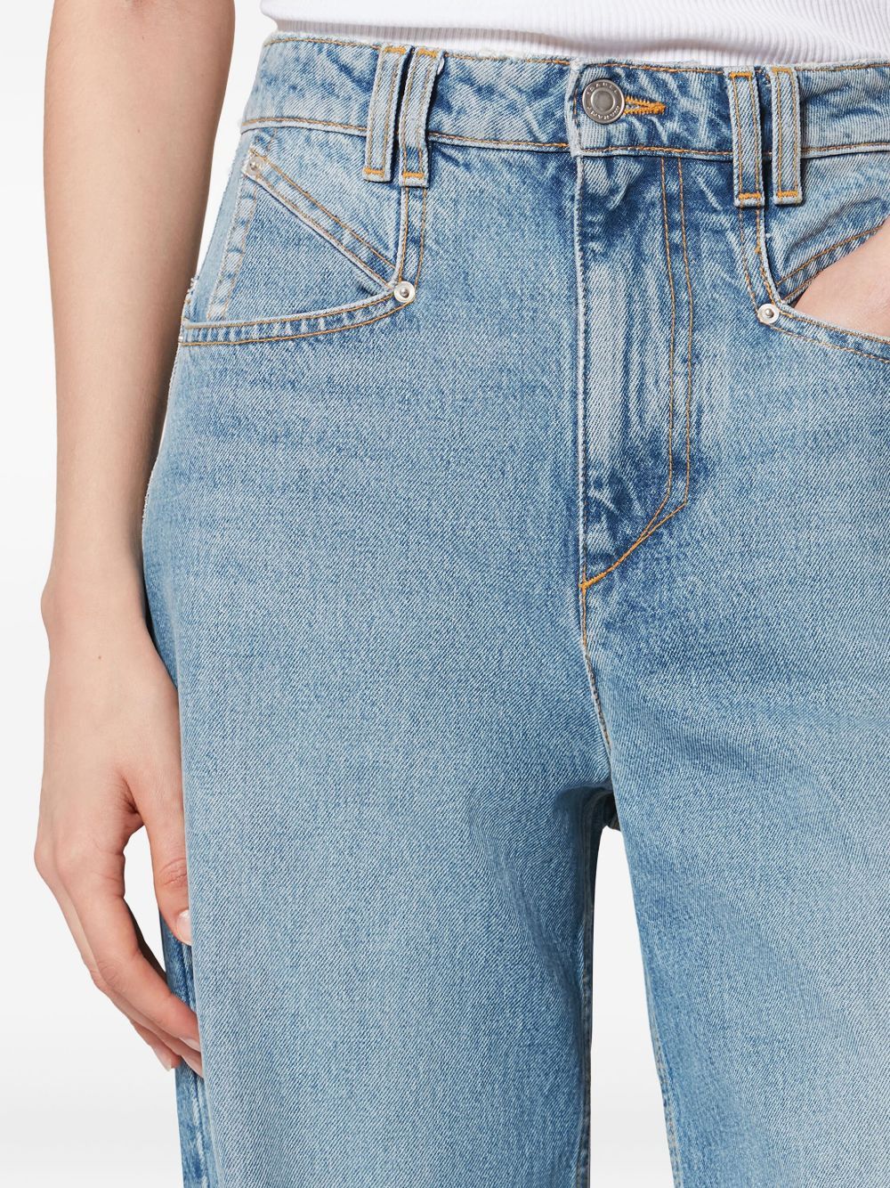 Isabel Marant LEMONY DENIM JEANS Size 27" / US 4 / IT 40 - 5 Thumbnail