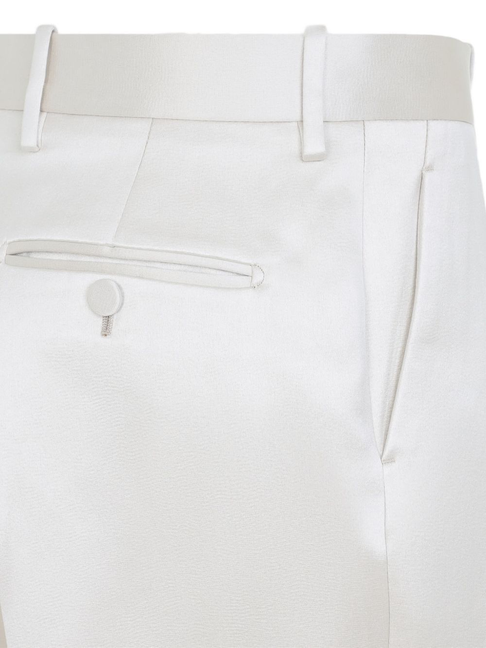Tom Ford COTTON AND SILK BLEND TROUSERS Size 28" / US 6 / IT 42 - 3 Thumbnail