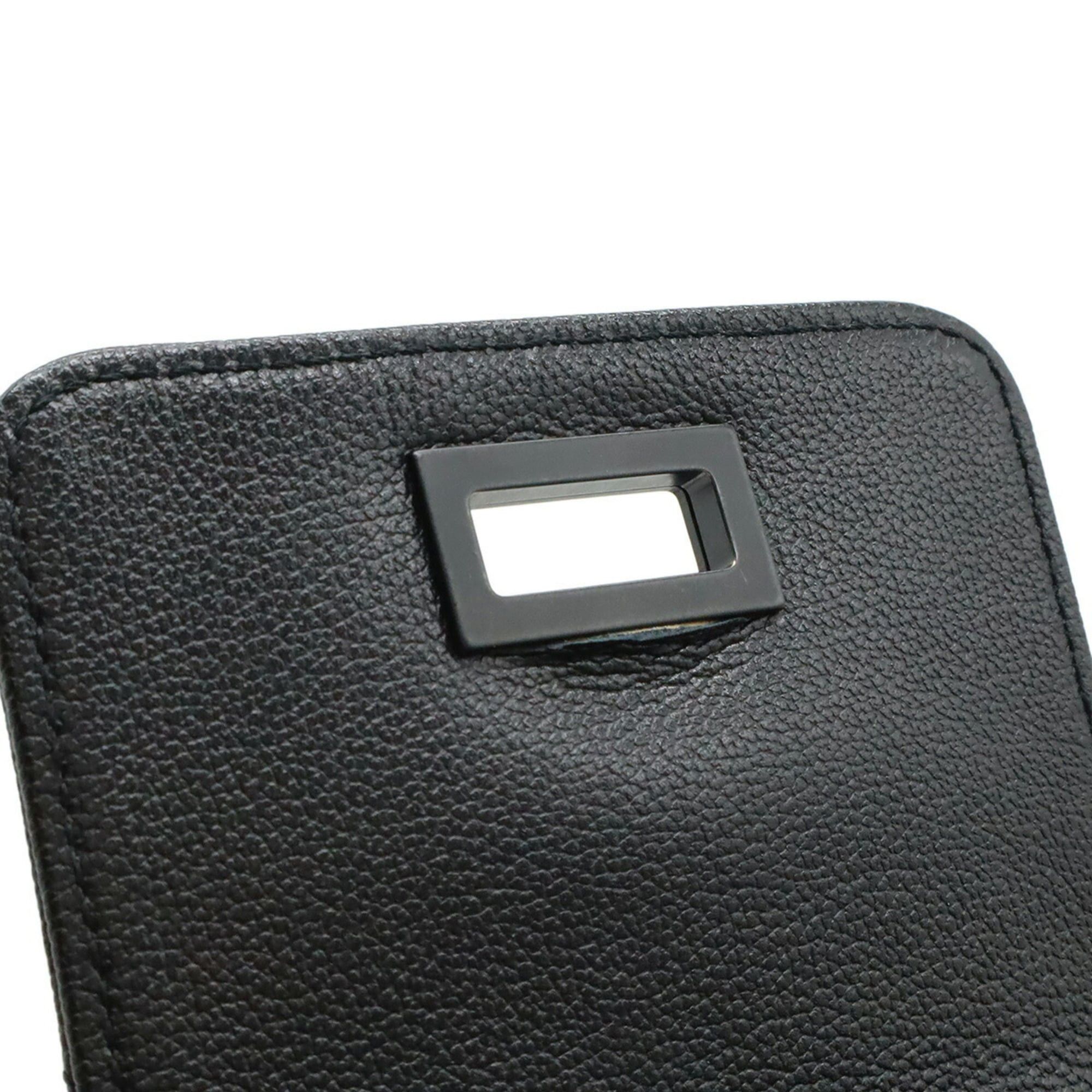 Chanel CHANEL 2.55 Matelasse Shoulder Bag Tote Leather Black Hardware Size ONE SIZE - 8 Thumbnail