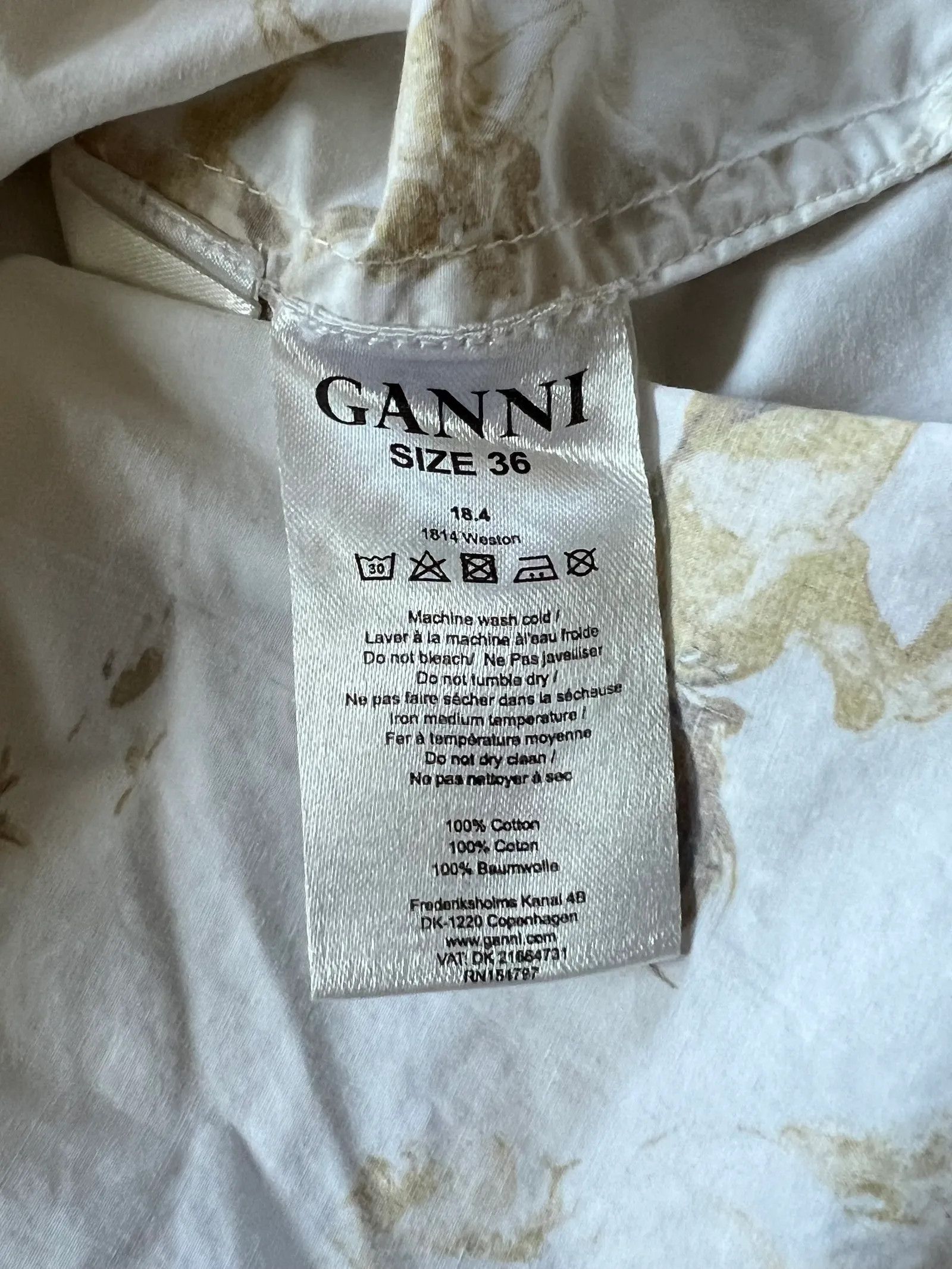 Ganni Ganni Dress Size XS / US 0-2 / IT 36-38 - 4 Thumbnail