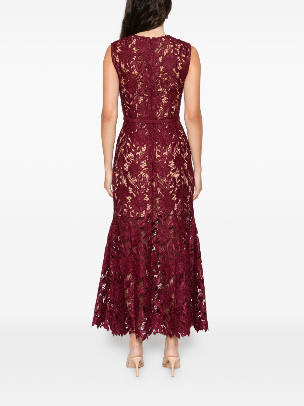 Self-Portrait LACE LONG DRESS Size XL / US 12-14 / IT 48-50 - 4 Thumbnail