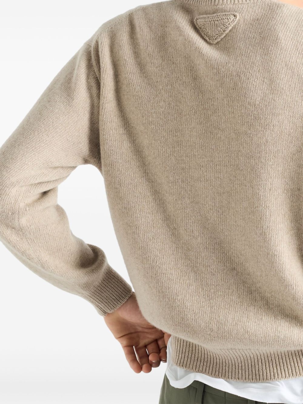 Prada RE-CASHMERE CREWNECK SWEATER Size US M / EU 48-50 / 2 - 5 Thumbnail
