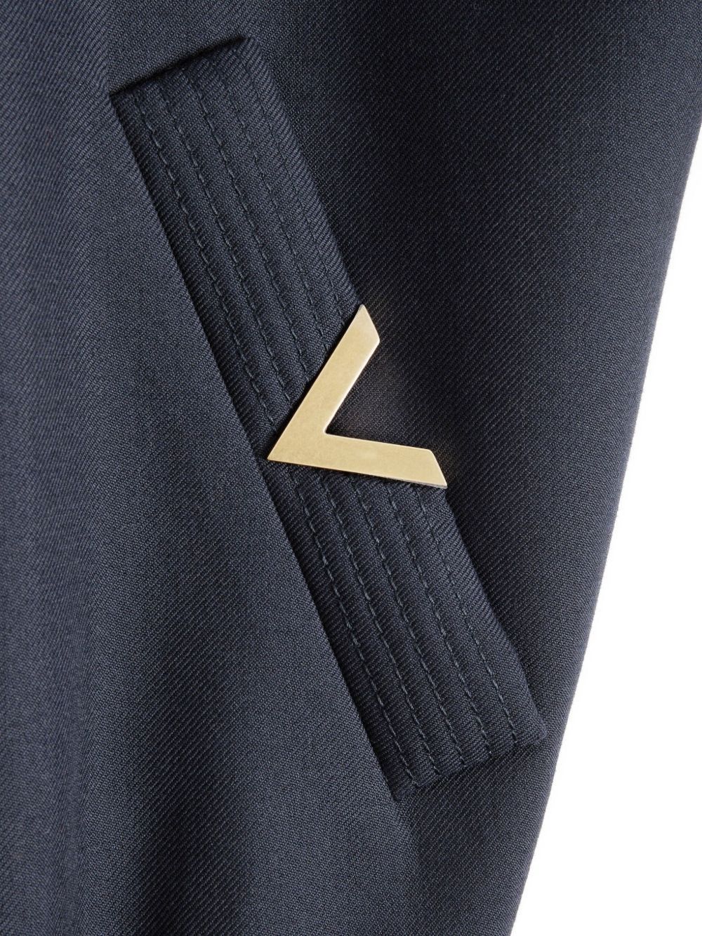 Valentino VGOLD WOOL BLEND BLOUSON JACKET Size US XL / EU 56 / 4 - 2 Thumbnail