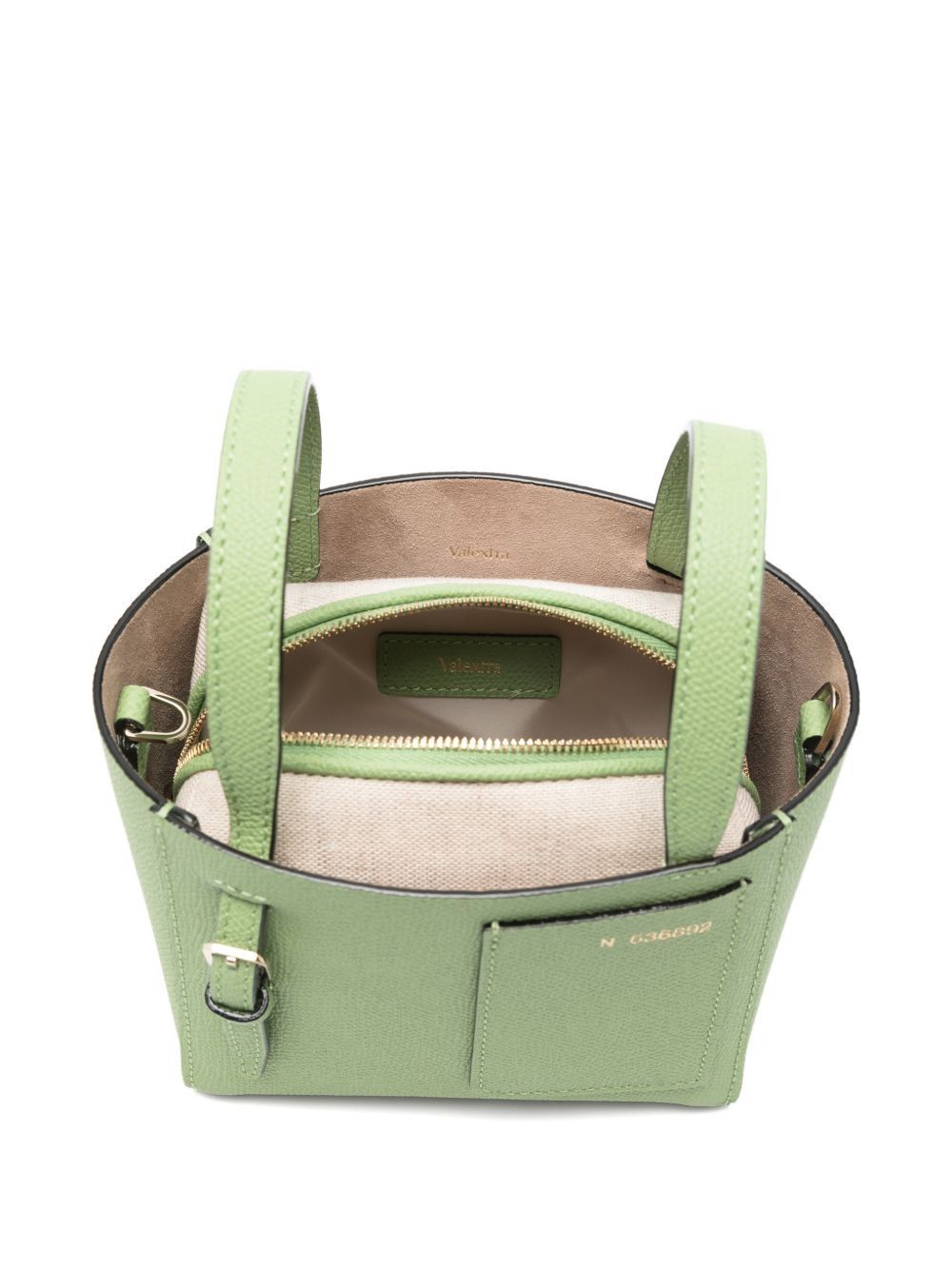 Valextra MICRO LEATHER BUCKET BAG Size ONE SIZE - 3 Thumbnail