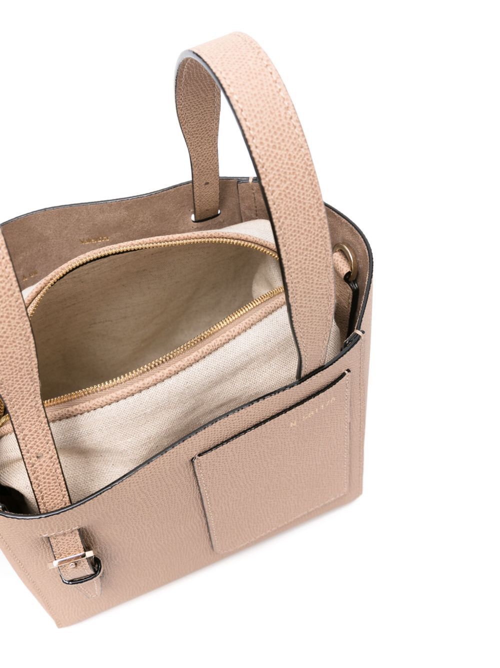 Valextra MINI LEATHER BUCKET BAG Size ONE SIZE - 4 Thumbnail