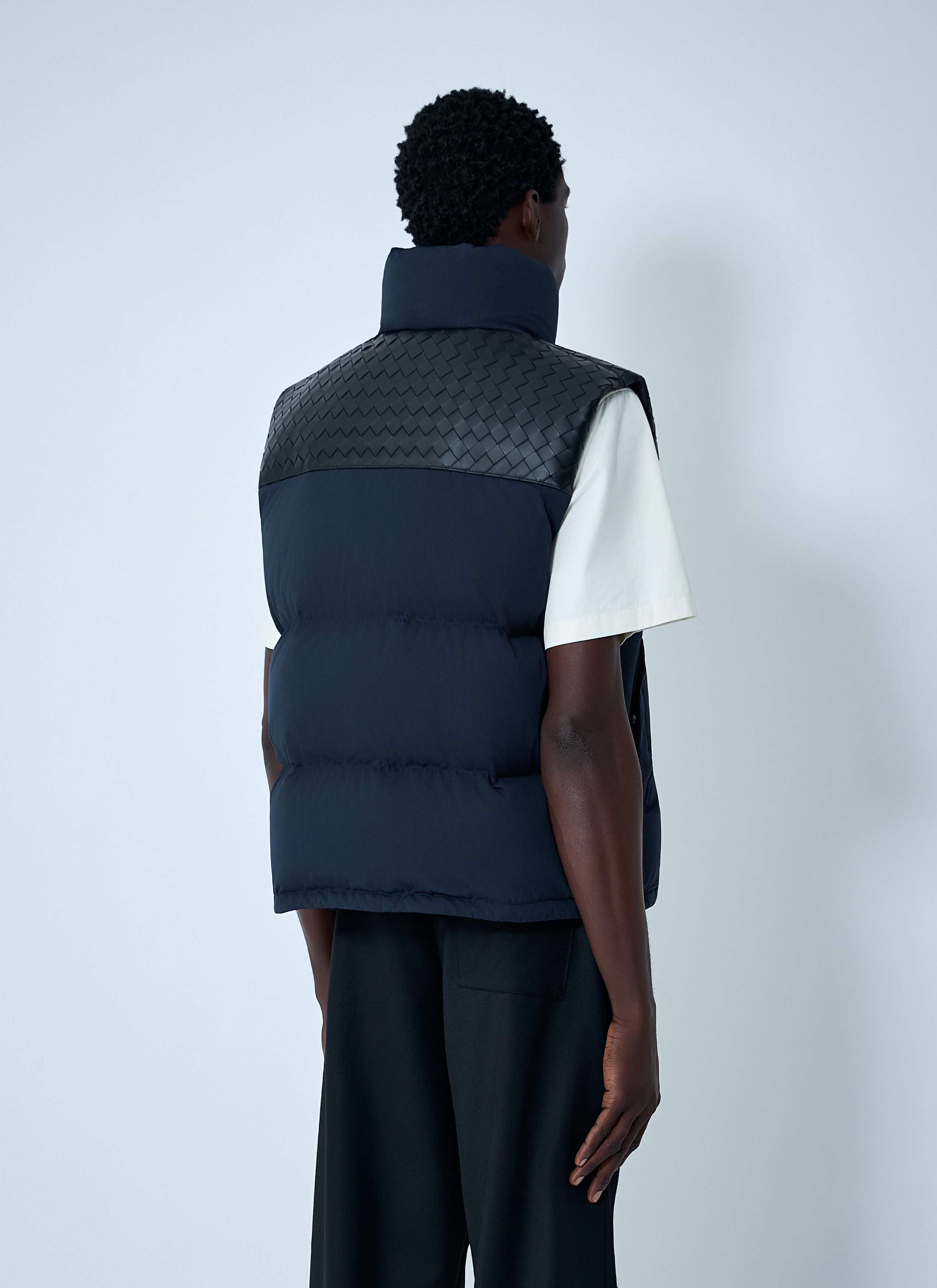 Bottega Veneta Tech Nylon Puffer Gilet Size US XL / EU 56 / 4 - 4 Thumbnail
