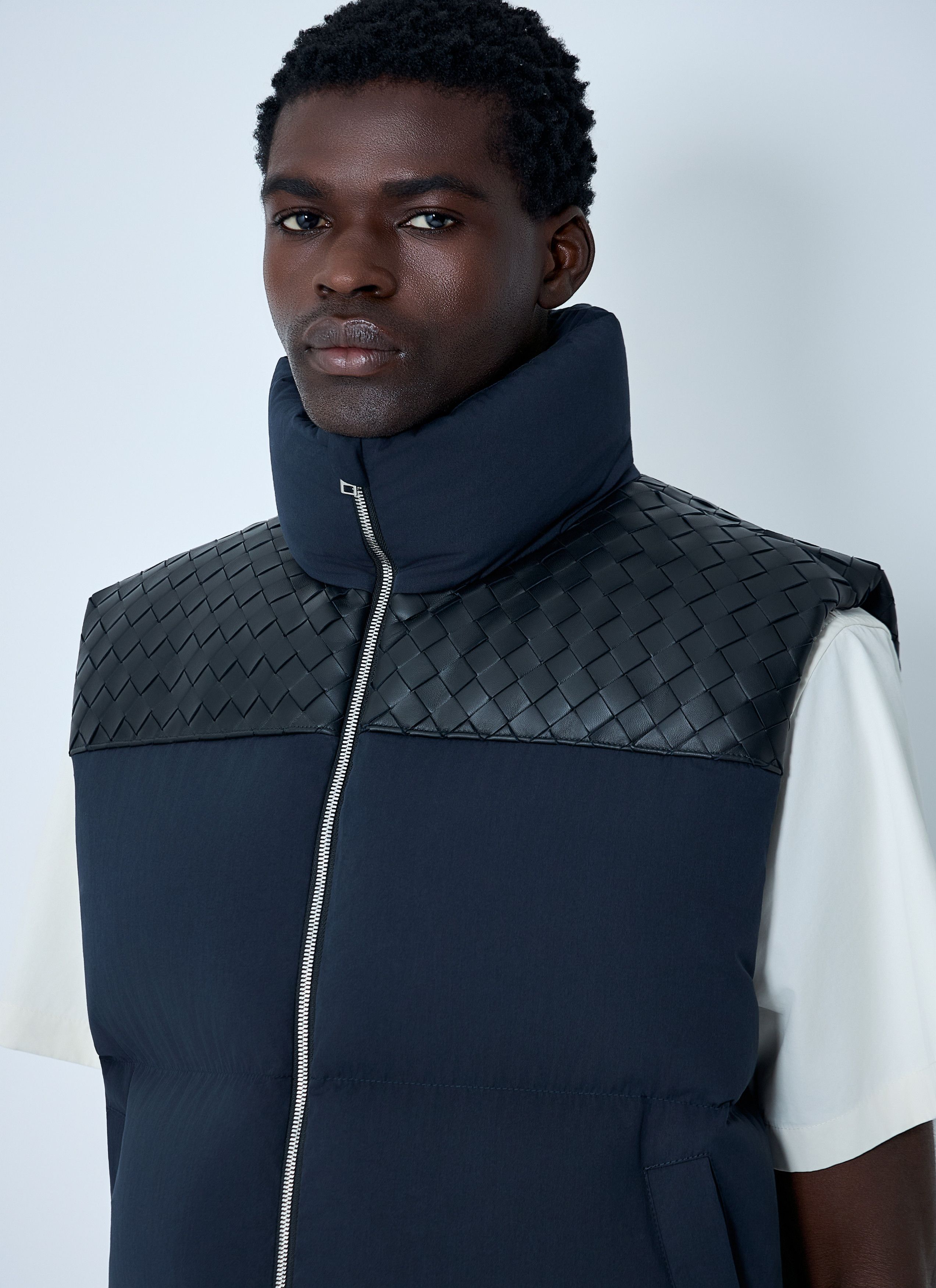 Bottega Veneta Tech Nylon Puffer Gilet Size US XL / EU 56 / 4 - 5 Thumbnail