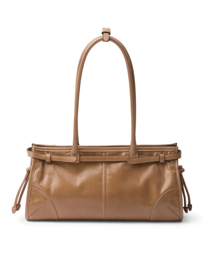 Prada MEDIUM LEATHER HANDBAG Size ONE SIZE - 4 Thumbnail