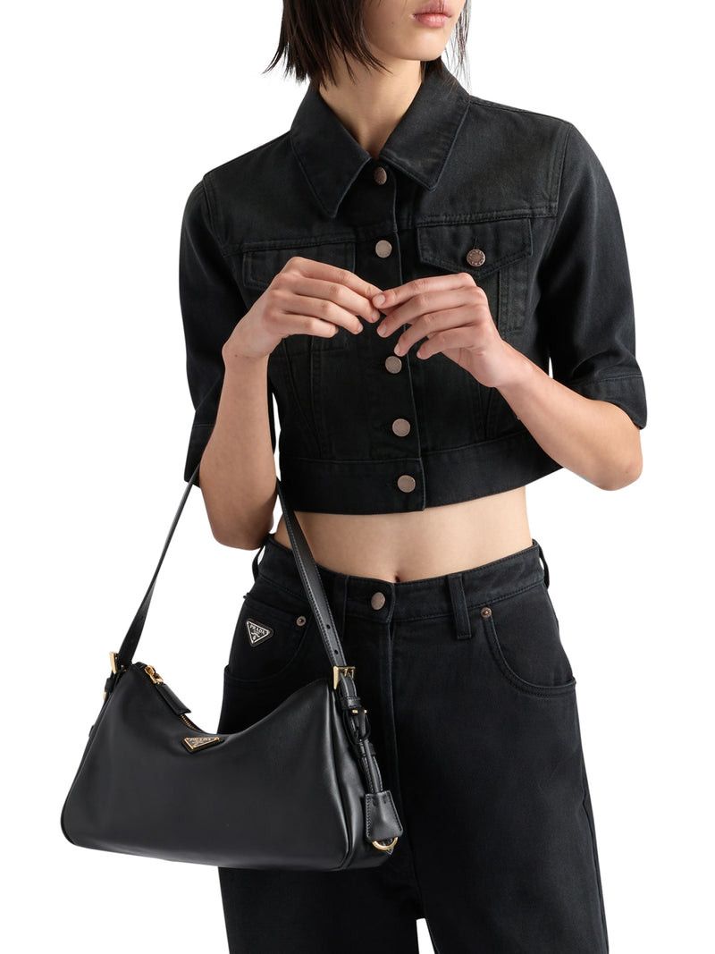 Prada PRADA AIMEE MEDIUM LEATHER SHOULDER BAG Size ONE SIZE - 2 Thumbnail