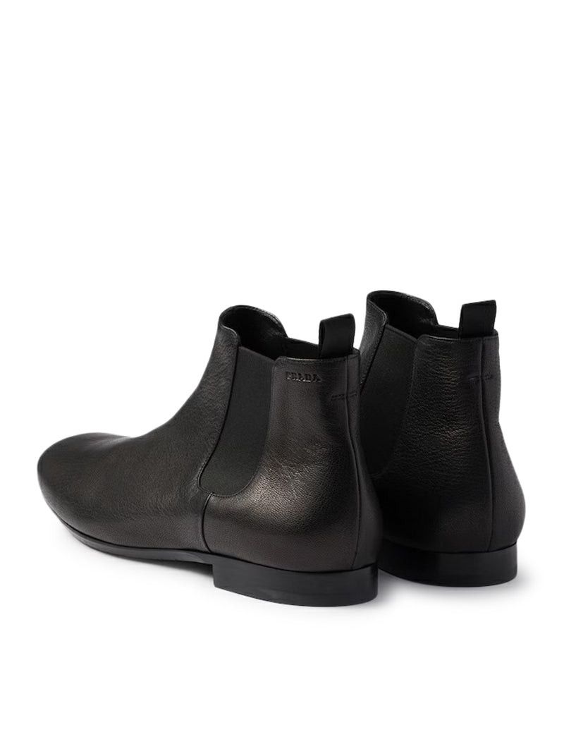 Prada LEATHER CHELSEA BOOTS Size US 9 / EU 42 - 4 Thumbnail